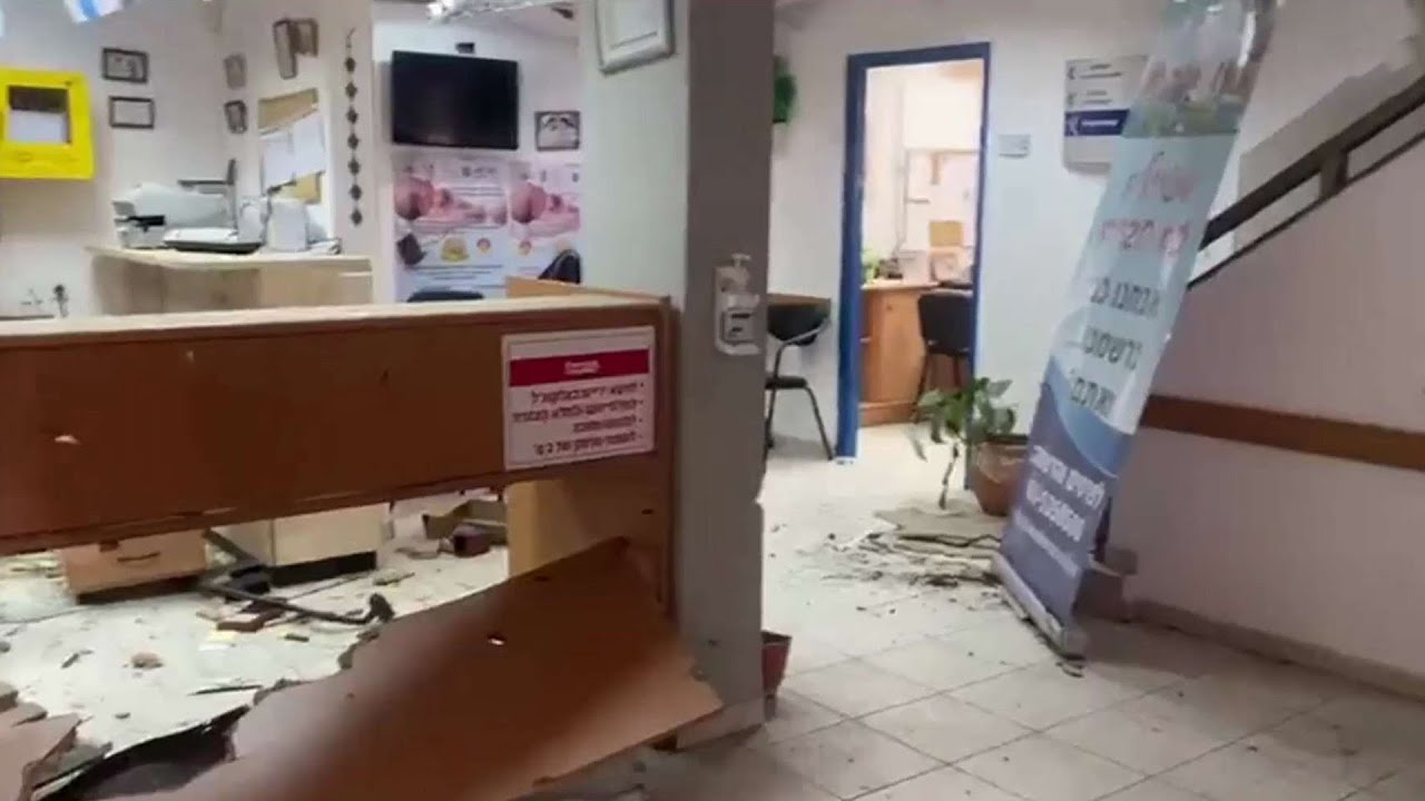 תיעוד הפיצוץ - מטען החבלה שהרעיד את משרד הבריאות בנצרת