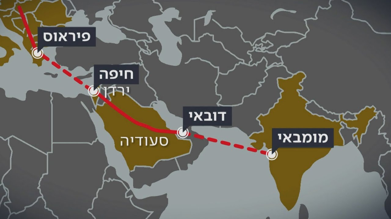 רכבת השלום: דרך המשי של 2023 - שתחבר את הודו, סעודיה, ישראל ויוון